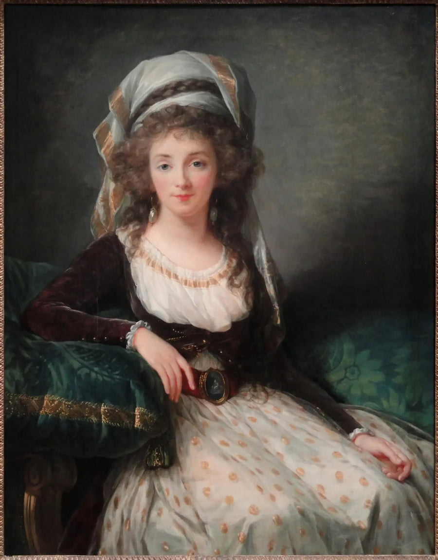 マダム・ダゲューソー・ド・フレネ - エリザベート・ヴィジェ＝ルブラン

Source:
Madame d'Aguesseau de Fresnes - Élisabeth Vigée Le Brun