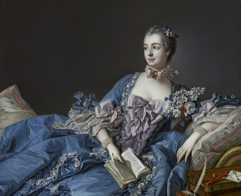ポンパドゥール夫人 - フランソワ・ブーシェ

Source:
Madame de Pompadour - François Boucher