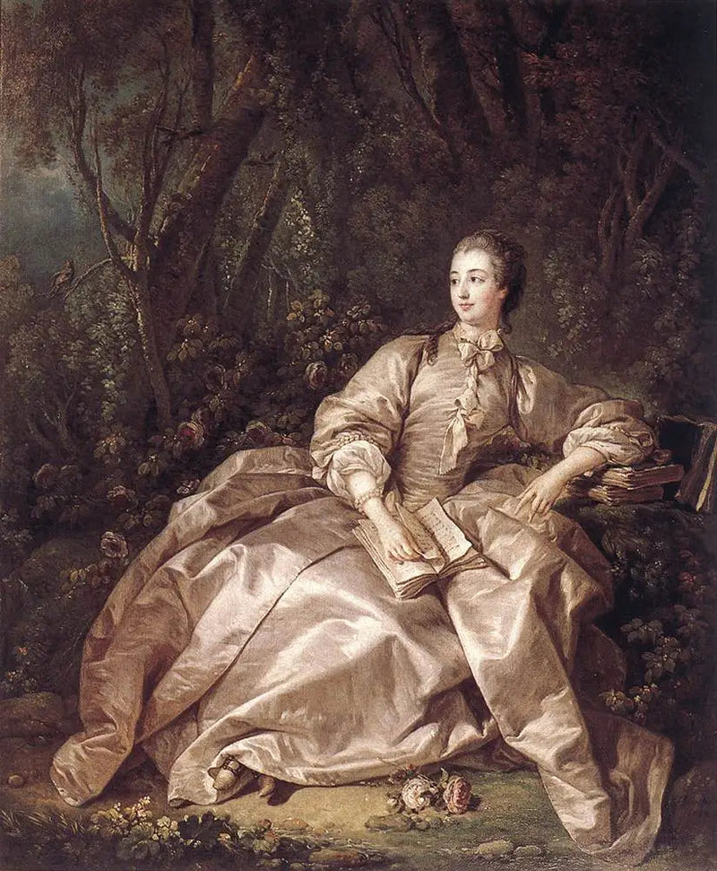 ルイ15世の愛人、マダム・ド・ポンパドール - フランソワ・ブーシェ

Source:
Madame de Pompadour, maîtresse de Louis XV - François Boucher