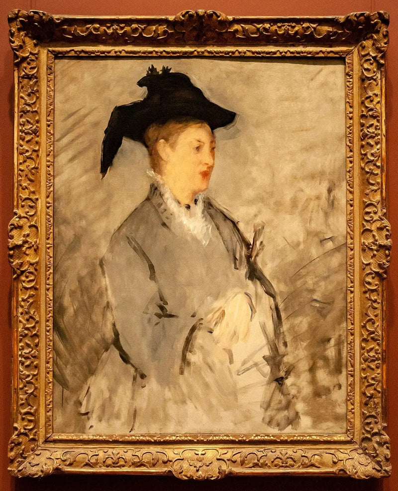 エドゥアール・マネのマダム・エドゥアール・マネ（スザンヌ・レーノフ、1830-1906）