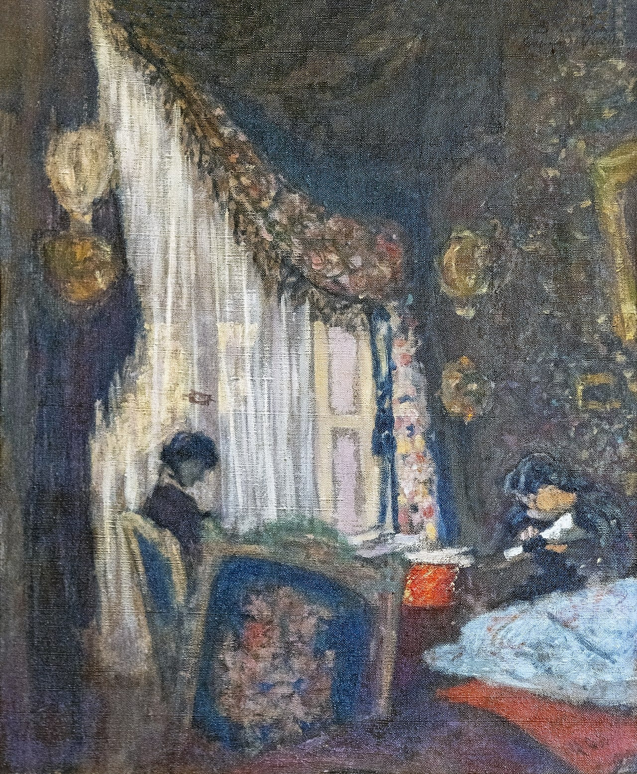 Madame Hessel à sa fenêtre - Édouard Vuillard - Alpha Reproduction