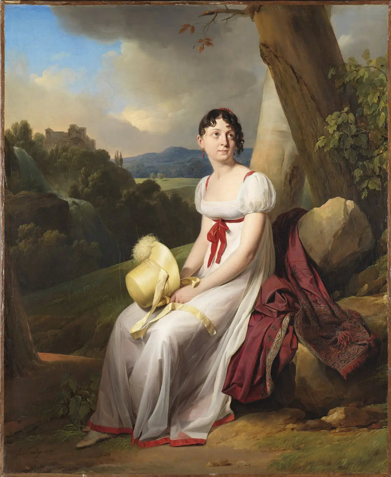 マダム・サンタンジュ・シェヴリエ - ルイ＝レオポルド・ボイリー

Source:
Madame Saint-Ange Chevrier - Louis-Léopold Boilly