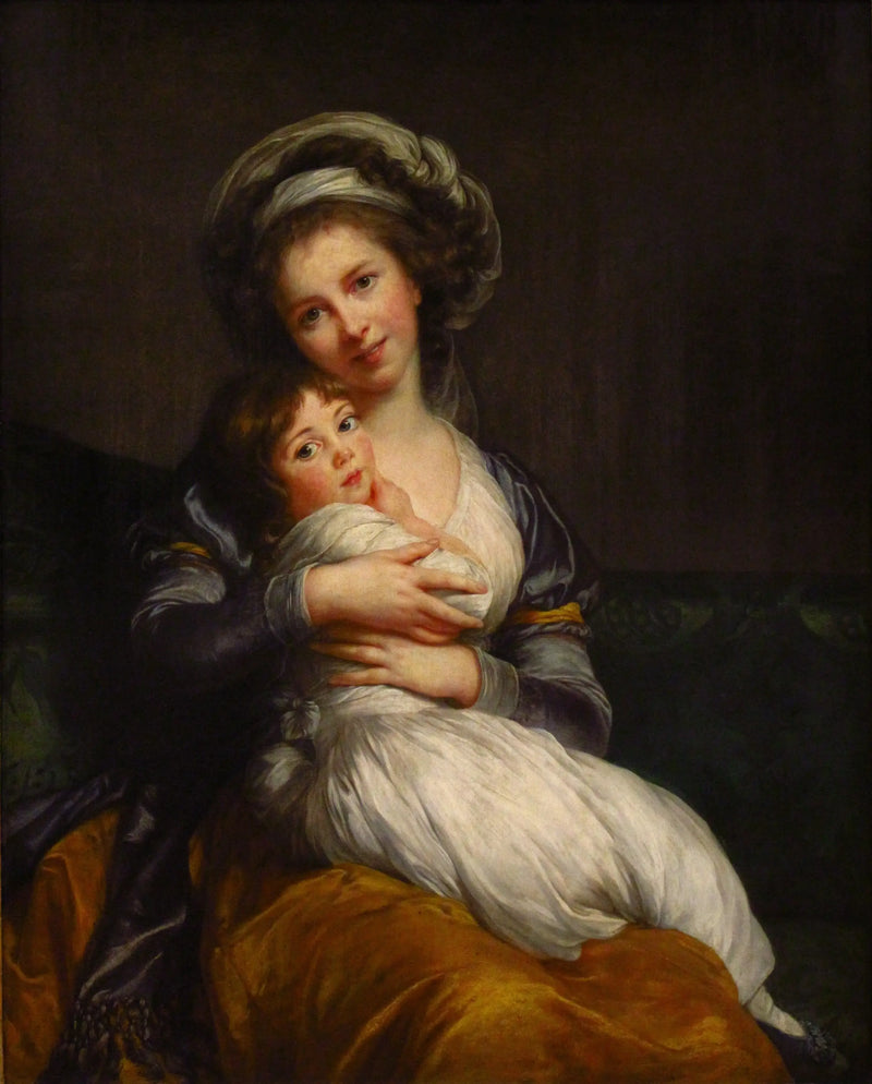 マダム・ヴィジェ・ルブランと娘 - エリザベス・ヴィジェ・ルブラン

Source:
Madame Vigée Le Brun et sa fille - Élisabeth Vigée Le Brun