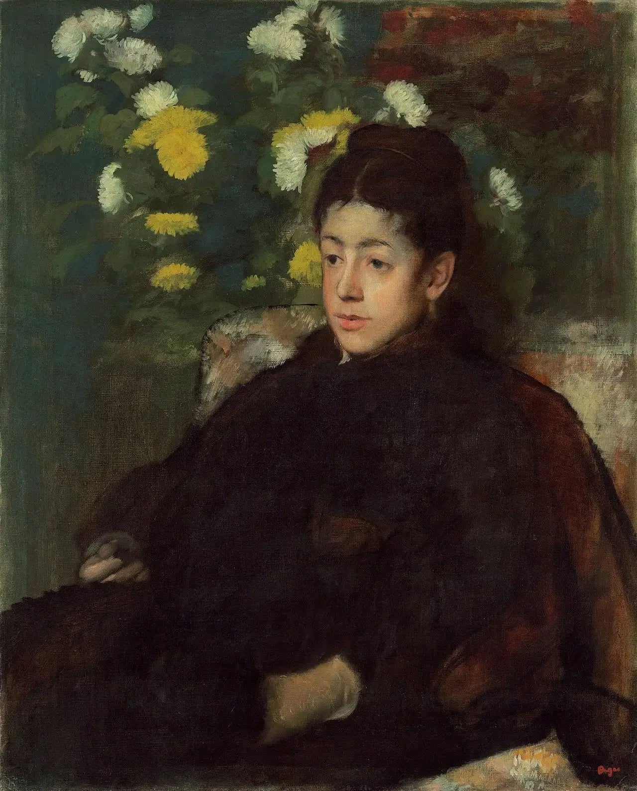 Mademoiselle Malo - Edgar Degas image 1 reproduction réalisée par Alpha Reproduction