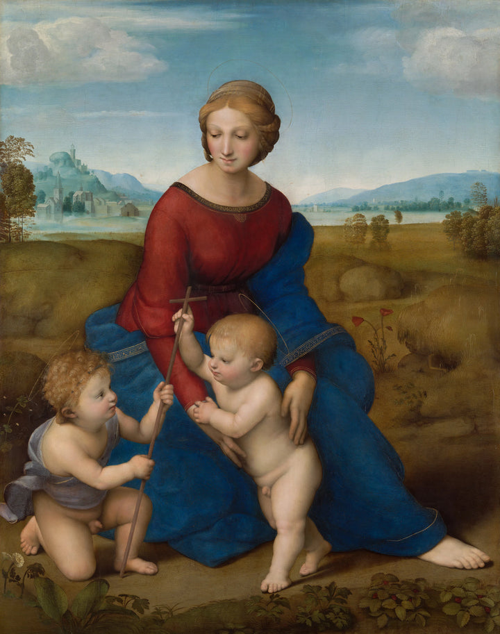 牧草地の聖母、1505-1506 - Raphaël