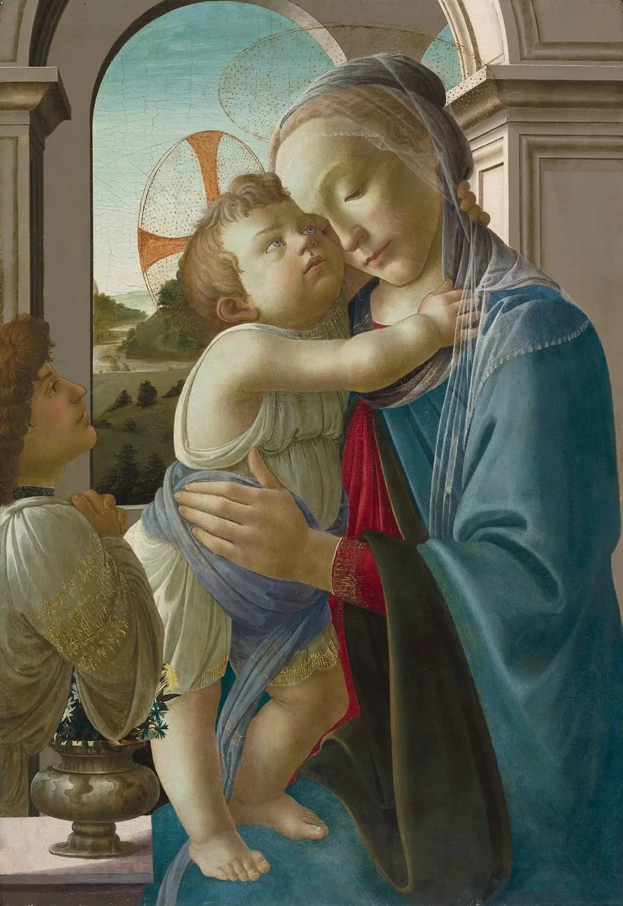 聖体の聖母、1470-1474 - Sandro Botticelli