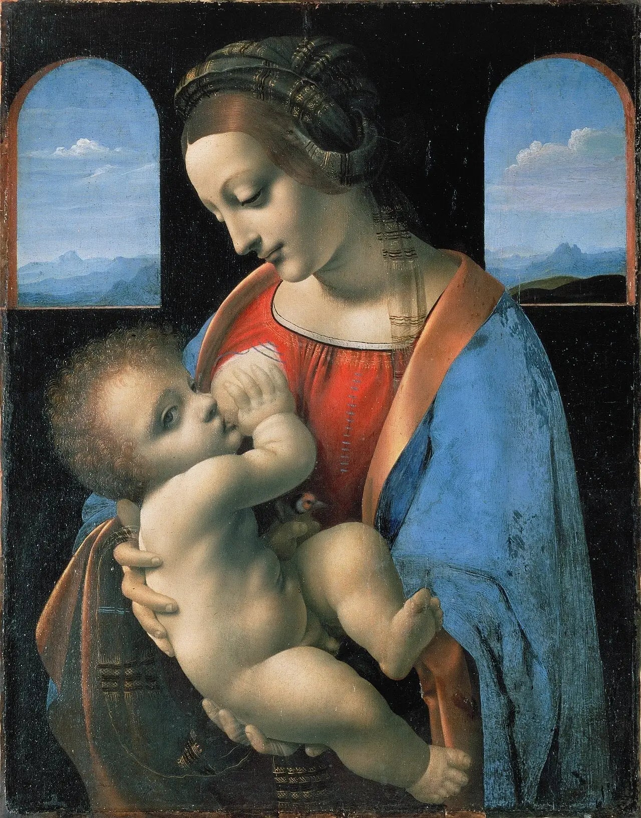Madone Litta - Léonard de Vinci image 1 reproduction de peinture à l’huile