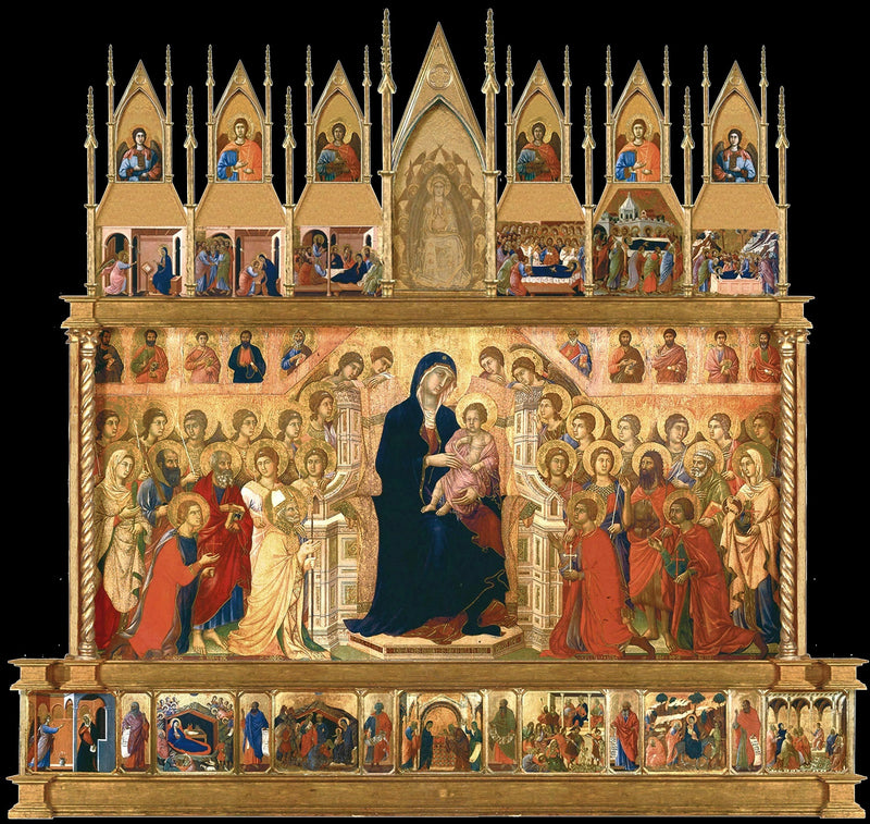 La Maestà : La Résurrection - Duccio di Buoninsegna