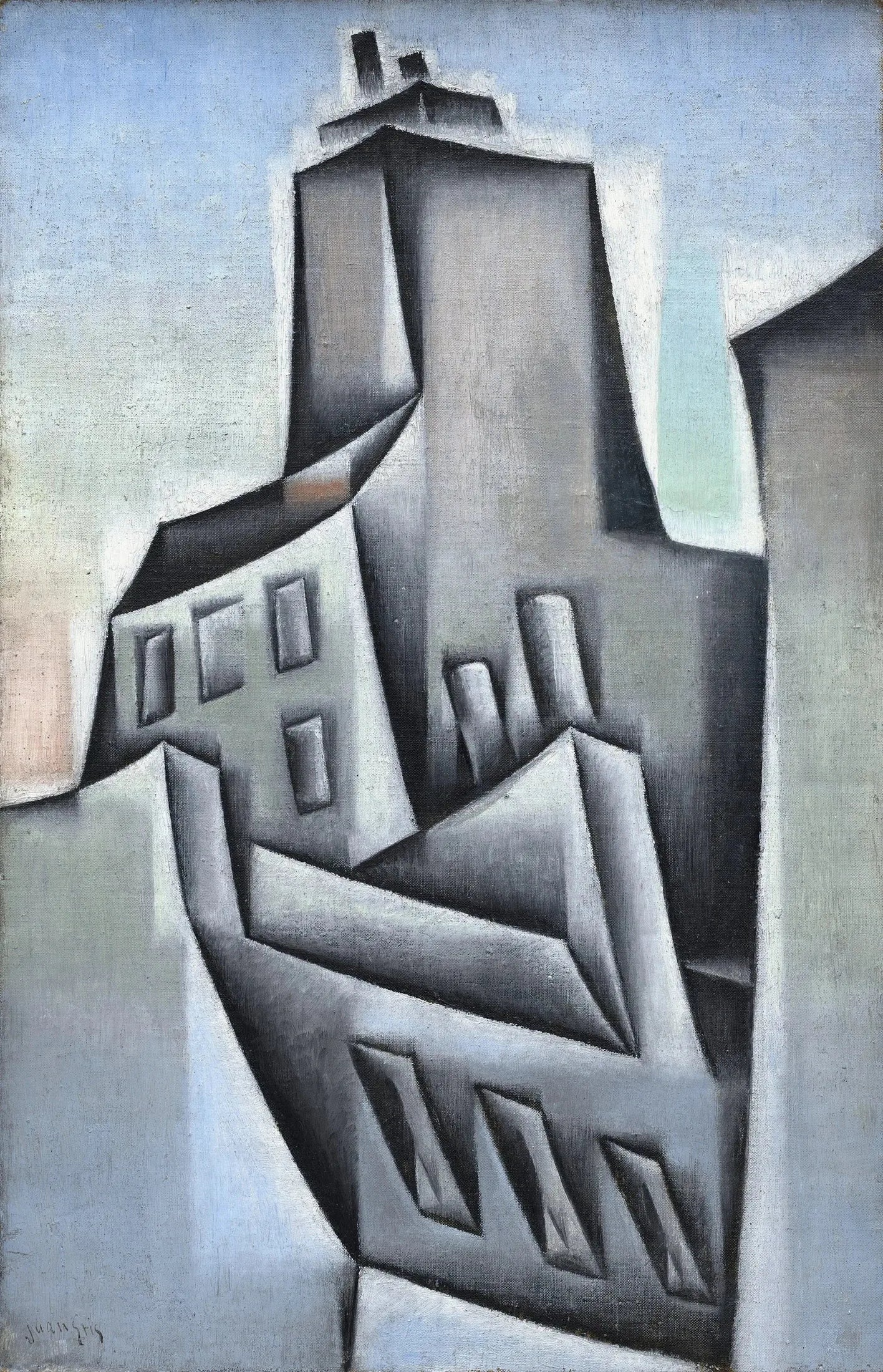 Maisons à Paris - Juan Gris image 1 tableau peint à l’huile sur toile