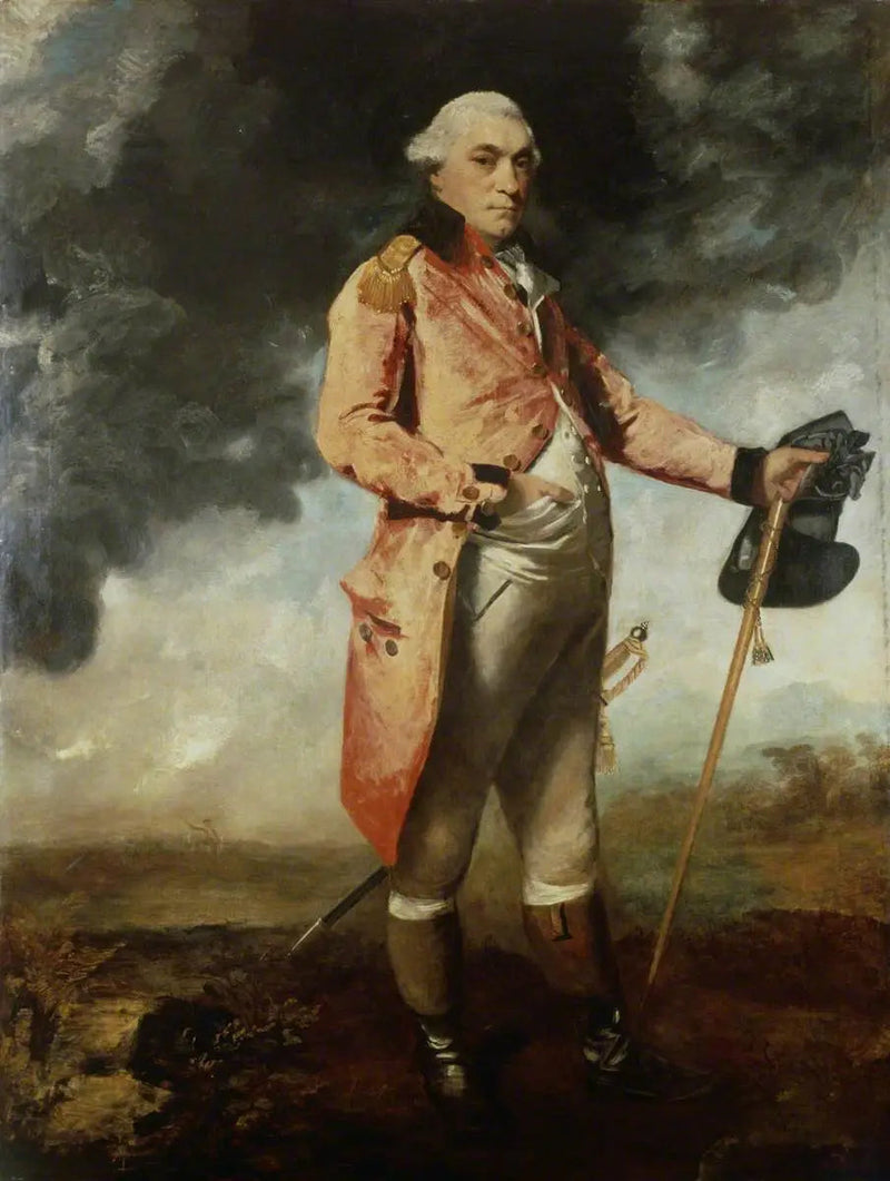 ジョシュア・レイノルズによるメジャー将軍ジョージ・キャッチメイド・モーガン（1740–1823）