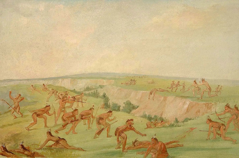マンダンがアリカラのグループを攻撃している - ジョージ・キャトリン

Source:
Mandan attaquant un groupe d'Arikara - George Catlin