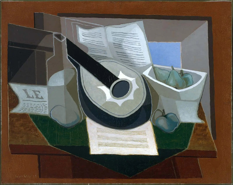 マンディリンとフルーツ皿 - フアン・グリス

Source:
Mandoline et plat de fruits - Juan Gris