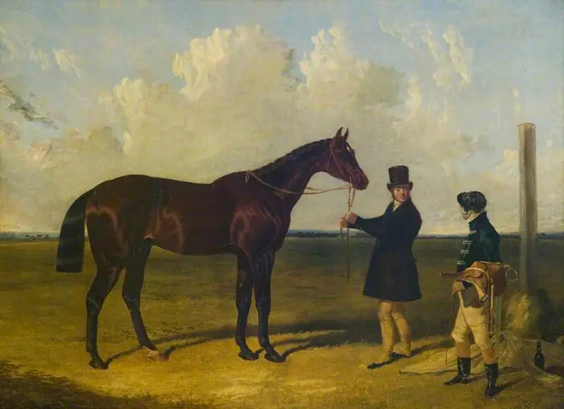 マンゴー、1837年のセントリー優勝 - ジョン・フレデリック・ヘリング Sr.  

Source:
Mango', lauréat du St Leger, 1837 - John Frederick Herring, Sr.