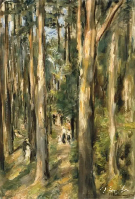 Manière de forêt - Max Liebermann - Reproductions de tableaux et peintures haut de gamme