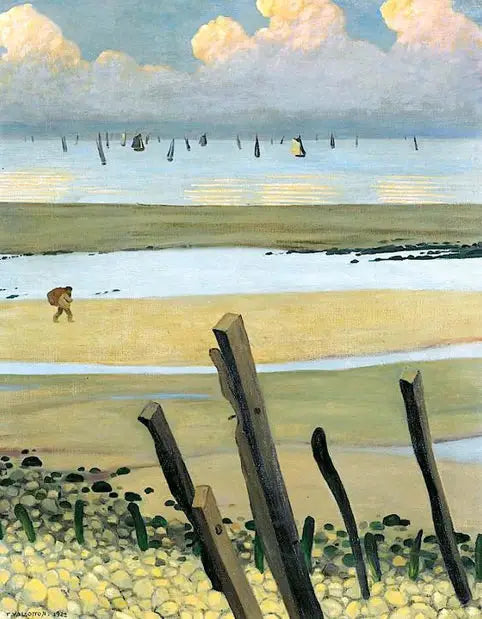 ヴィルヴィエールの干潮 - フェリックス・ヴァロトン

Source:
Marée basse à Villerville - Félix Vallotton