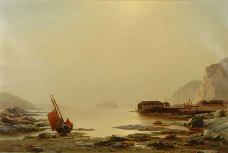 干潮、ラブラドール - ウィリアム・ブラッドフォード

Source:
Marée basse, Labrador - William Bradford