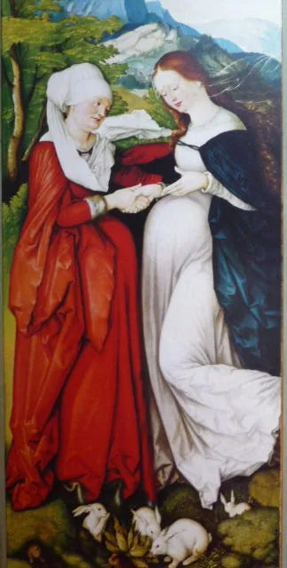 Mariä Heimsuchung - Hans Baldung Grien image 1 reproduction d’œuvre d’art à l’huile
