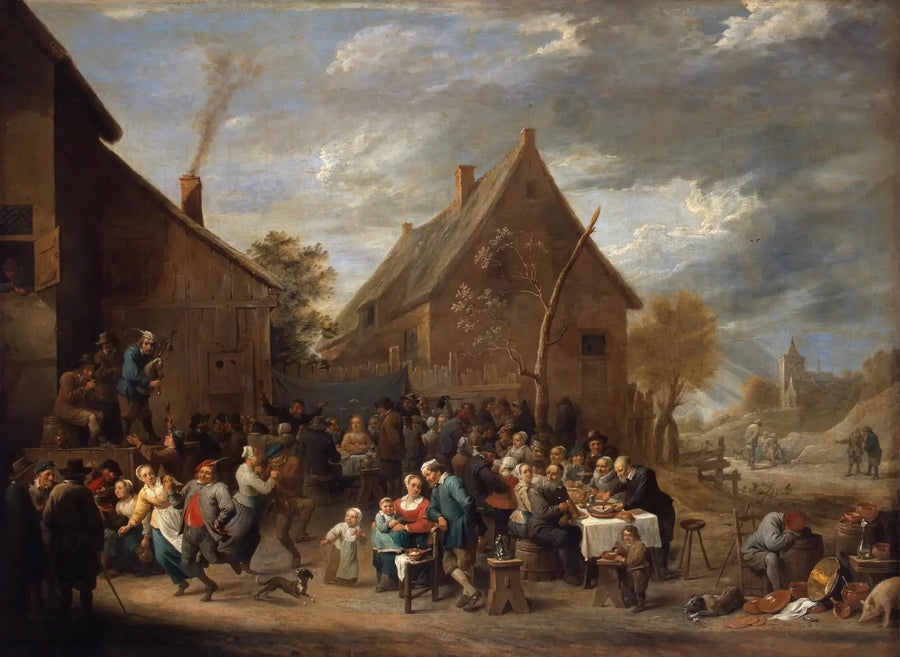 マリアージュ ペイザン - デイヴィッド・テニエール・ル・ジュヌ

Source:
Mariage paysan - David Teniers le Jeune