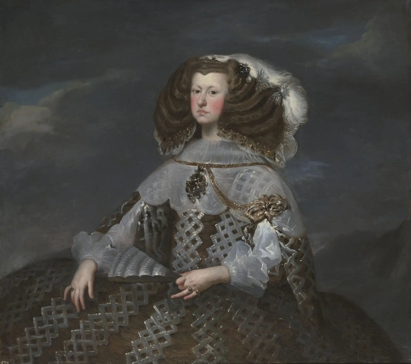 マリー・アンヌ・ドートリクシュ、スペイン女王（1635-1696）、摂政 - ディエゴ・ベラスケス