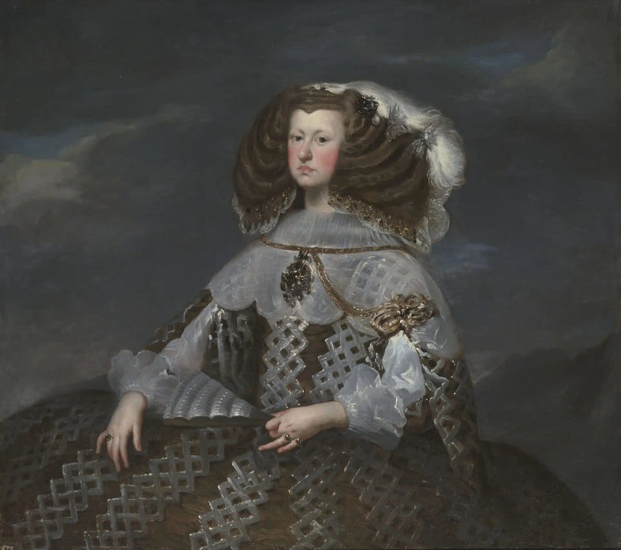 マリー・アンヌ・ドートリクシュ、スペイン女王（1635-1696）、摂政 - ディエゴ・ベラスケス