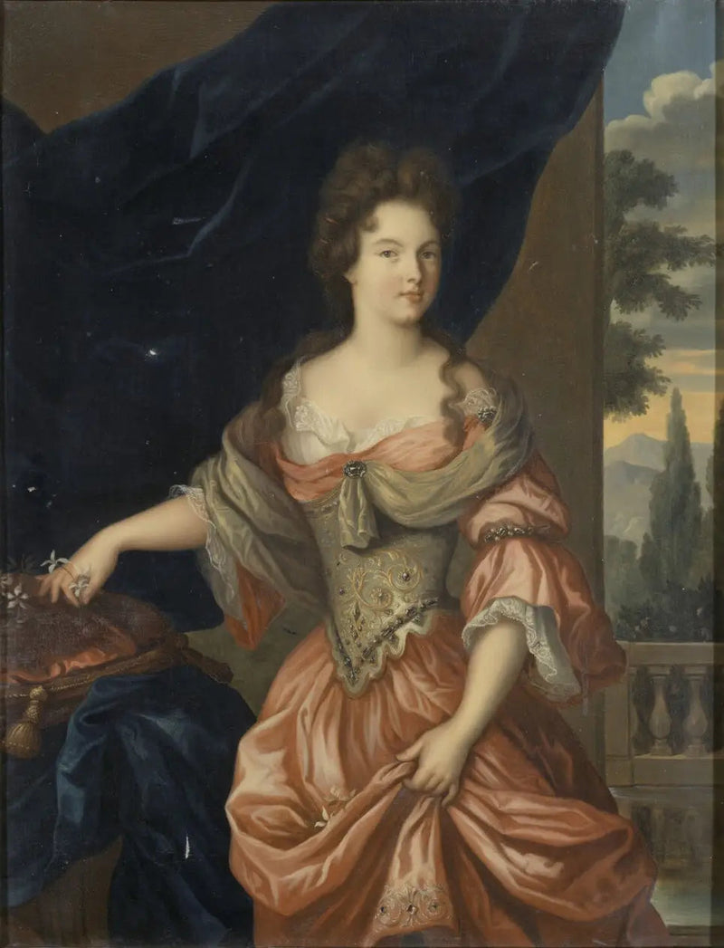 マリー＝アンヌ・ド・ブルボン、ヴァンドーム公爵夫人（1678-1718） - イポリット・フランドラン