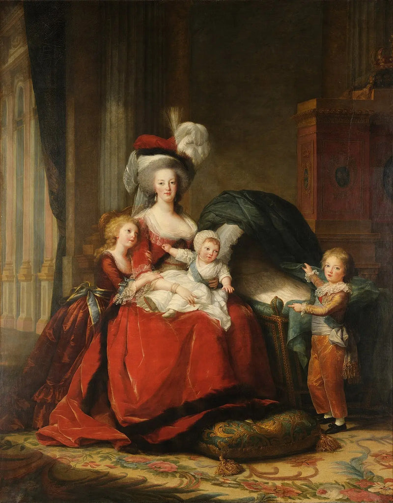 フランス王妃マリー・アントワネットと子供たち - エリザベット・ヴィジェ・ル・ブラン

Source:
Marie-Antoinette de Lorraine-Habsbourg, reine de France et ses enfants - Élisabeth Vigée Le Brun