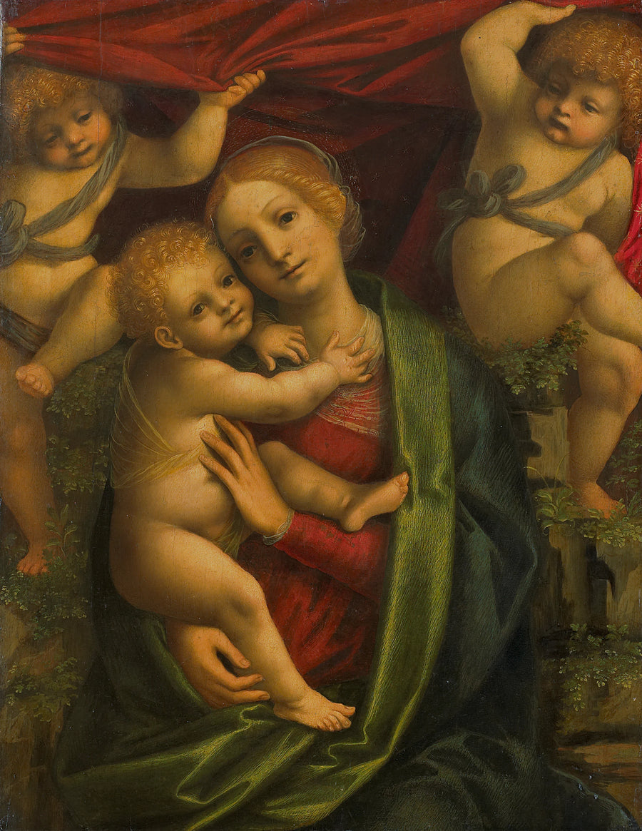 Marie avec un enfant - Bernardino Lanino