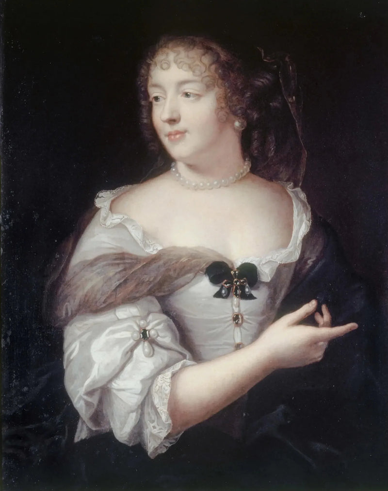 マリー・ド・ラブラン・シャントル、セヴィニエ侯爵夫人（1626-1696） - クロード・ルフェーブル

Source:
Marie de Rabutin-Chantal, marquise de Sévigné (1626-1696) - Claude Lefèbvre