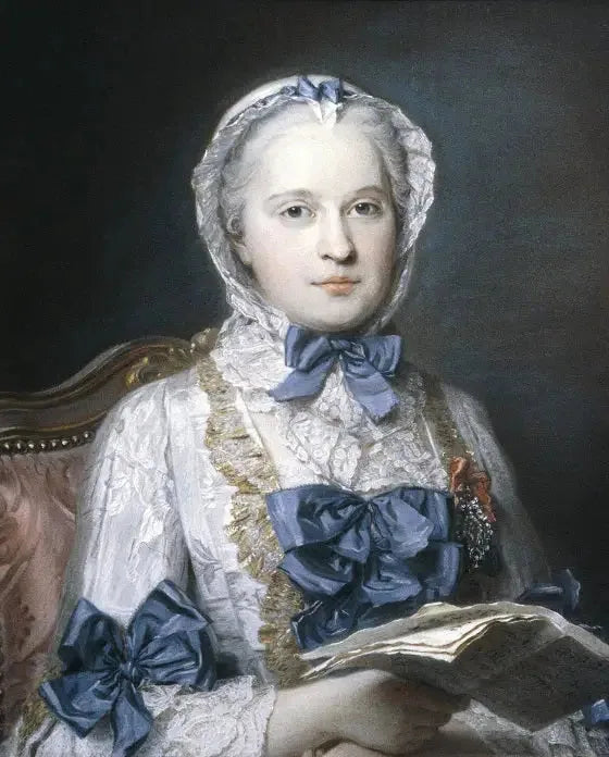 マリー＝ジョゼフ・ド・ザクセ、ダウフィーヌ（1731-1767） - モーリス＝クエンタン・ド・ラ・トゥール