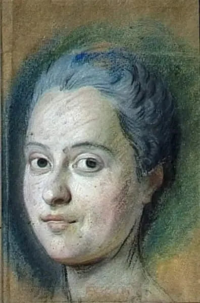 マリー＝ジョゼフ・ド・サクス、フランスのダウフィーヌ（1731-1767） - モーリス＝クエンティン・ド・ラ・トゥール