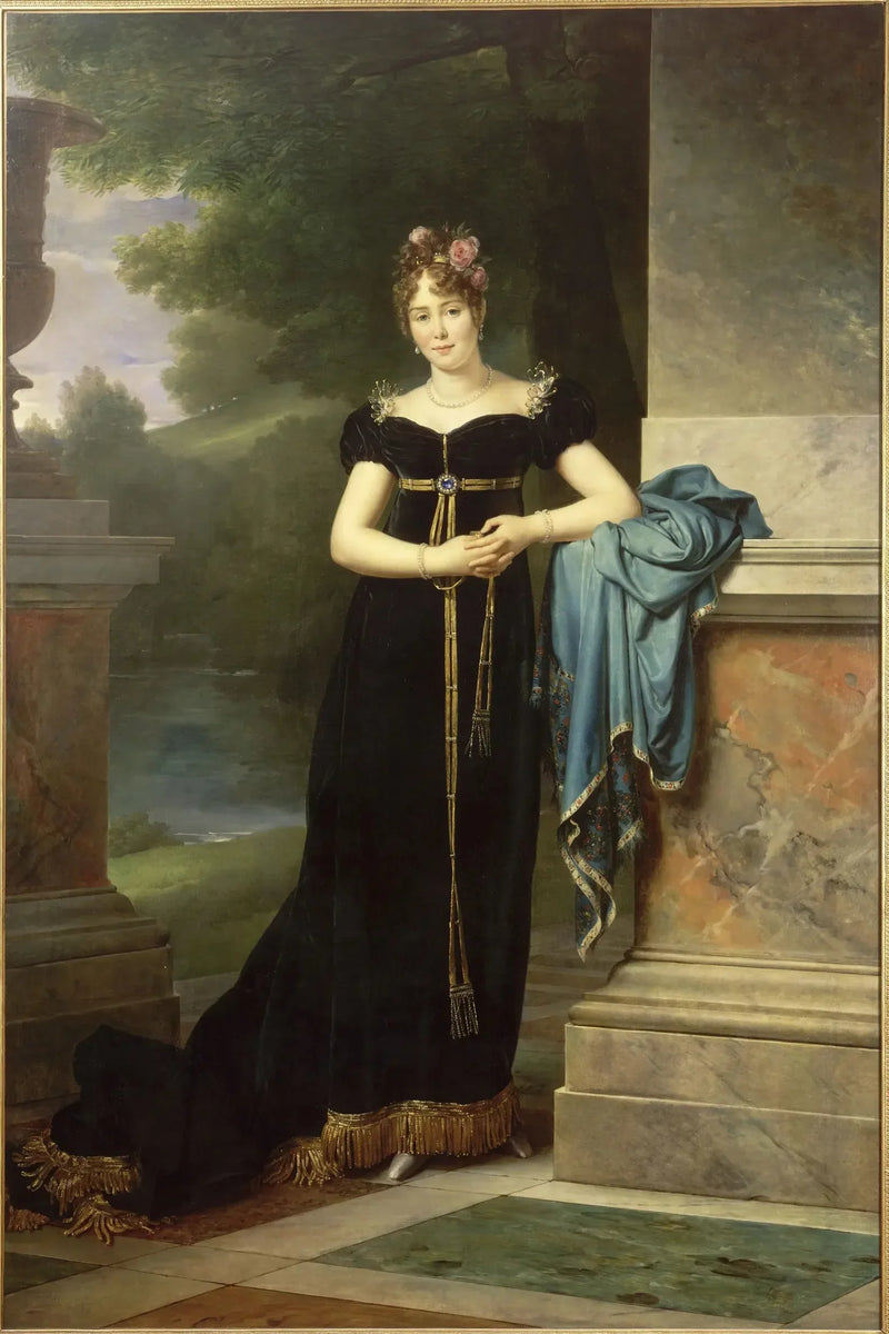 マリー・ラチンスカ（1789-1817）ワレフスカ伯爵夫人、その後オルナーノ伯爵夫人 - フランソワ・ジェラール

Source:
Marie Laczinska (1789-1817) comtesse Walewska, puis comtesse d'Ornano - François Gérard