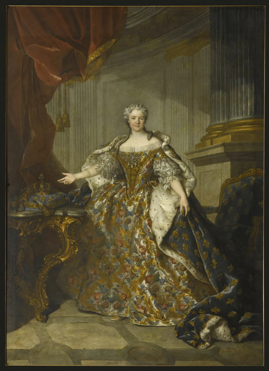 Marie Leczinska (1703-1768), reine de France, femme de Louis XV - Louis Tocqué