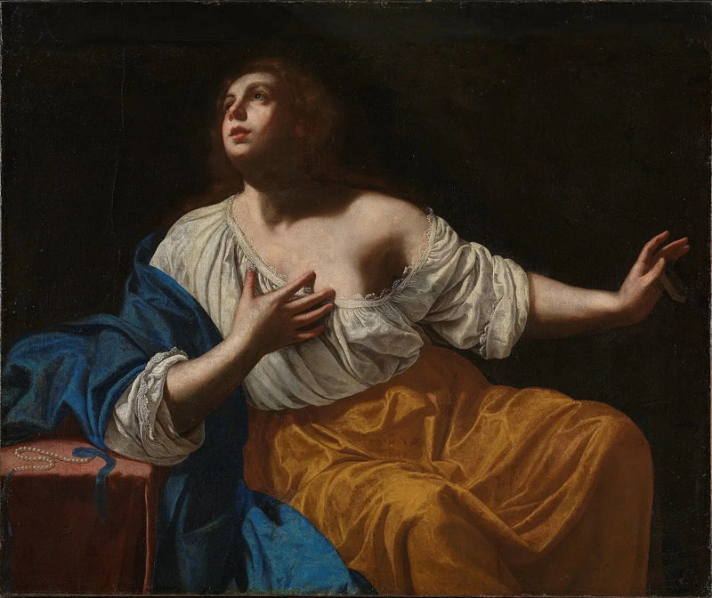 マリー・マドレーヌの悔悛 - アルテミシア・ジェンティレスキ

Source:
Marie-Madeleine pénitente - Artemisia Gentileschi