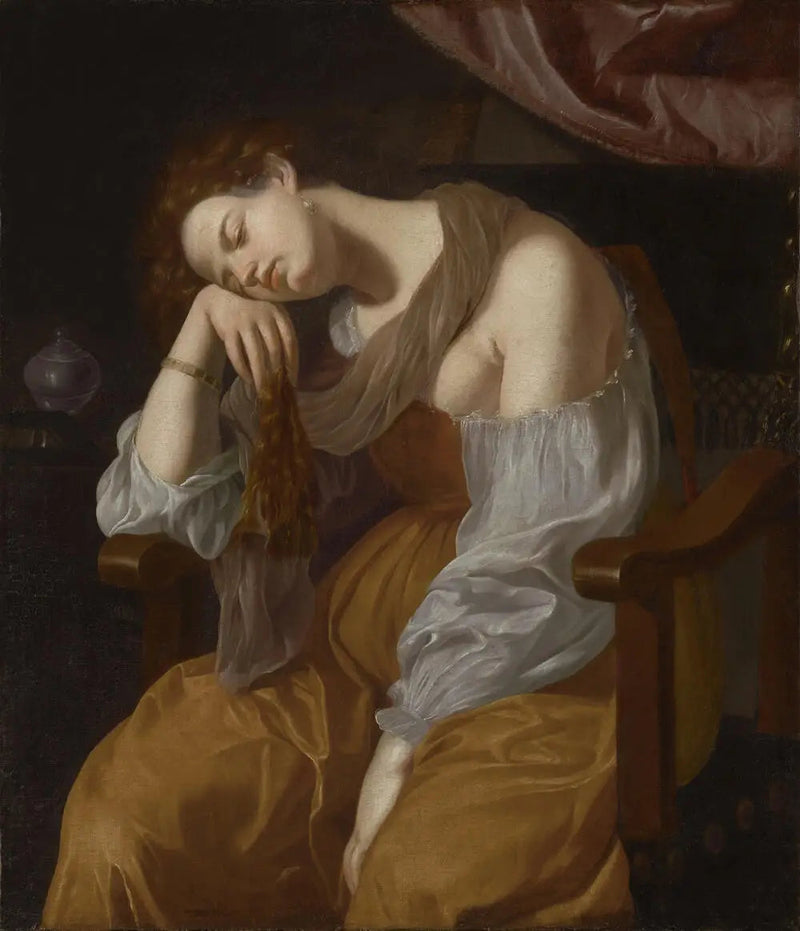 マリー・マドレーヌ・ペニテント - アルテミシア・ジェンティレスキ

Source:
Marie Madeleine pénitente - Artemisia Gentileschi
