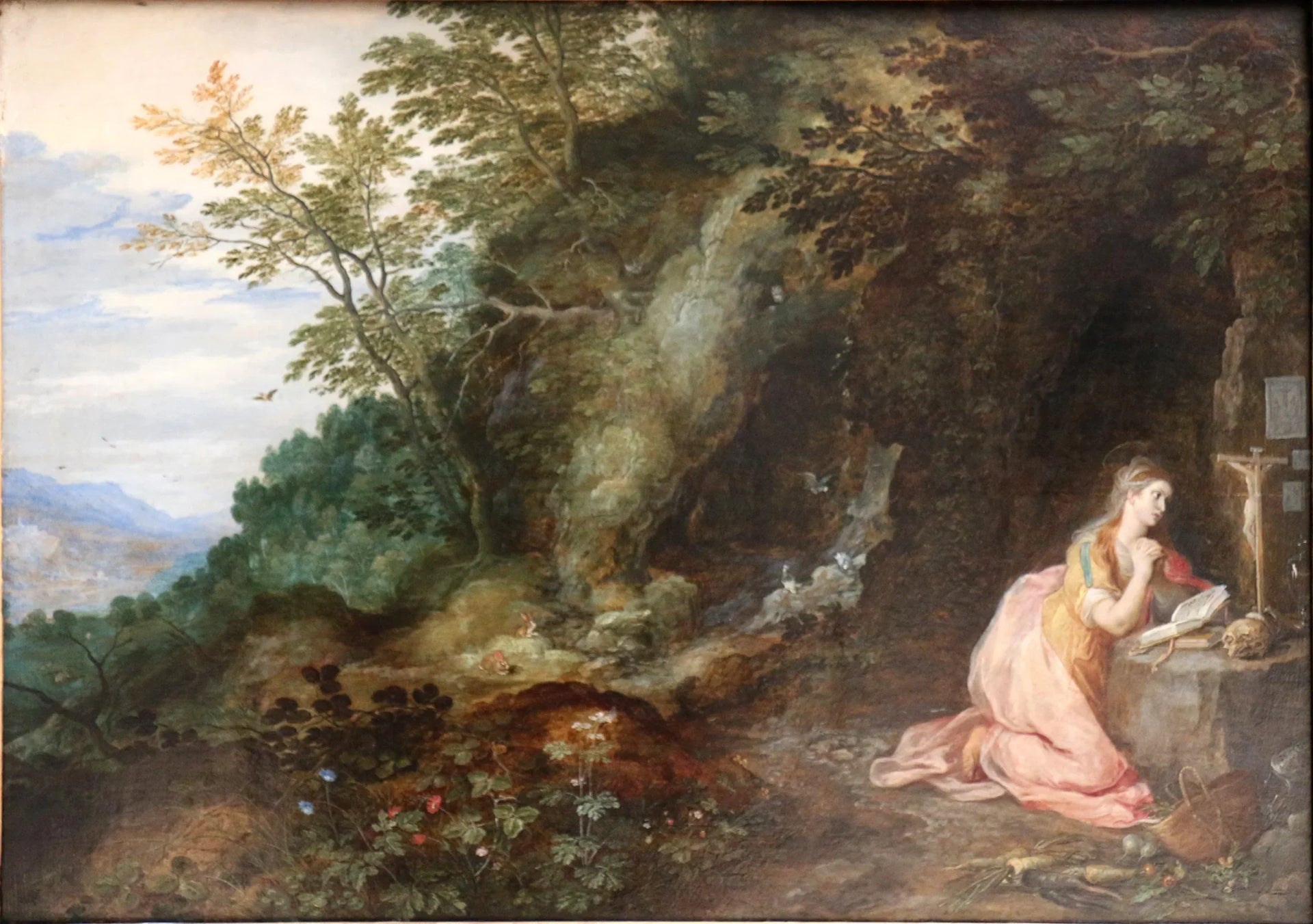 Marie Madeleine pénitente - Jan Brueghel l'Ancien image 1 tableau peint à l’huile sur toile