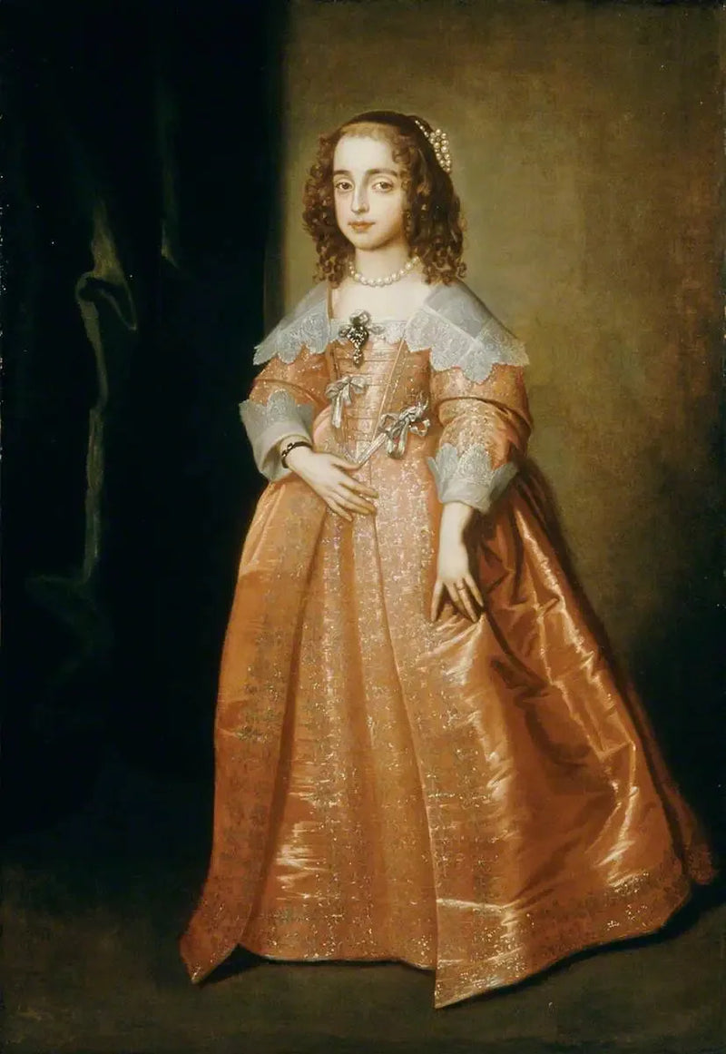 マリー・オレンジ公爵夫人（1631-1660）、シャルル1世の娘 - アントワーヌ・ヴァン・ダイク

Source:
Marie, princesse d'Orange (1631-1660), fille de Charles Ier - Antoine van Dyck