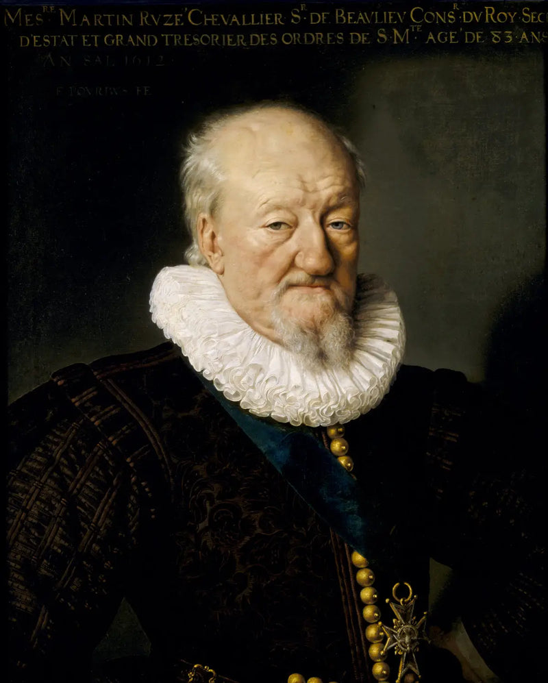 マルタン・ルゼ、ボーリューのシニョール（1527-1613）、83歳 - フランス・プルブス・ザ・ヤンガー

Source:
Martin Ruzé, seigneur de Beaulieu (1527-1613), âgé de 83 ans - Frans Pourbus the Younger