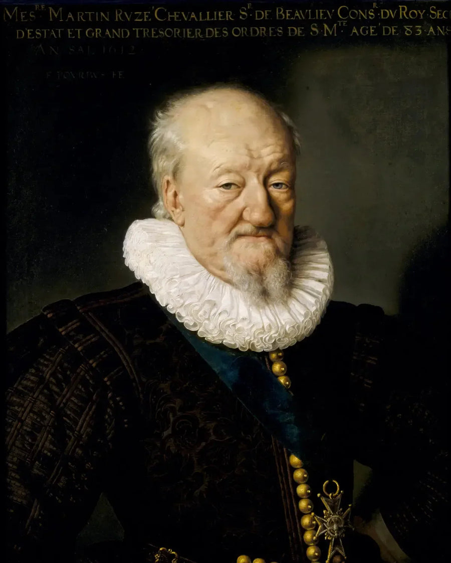 マルタン・ルゼ、ボーリューのシニョール（1527-1613）、83歳 - フランス・プルブス・ザ・ヤンガー

Source:
Martin Ruzé, seigneur de Beaulieu (1527-1613), âgé de 83 ans - Frans Pourbus the Younger
