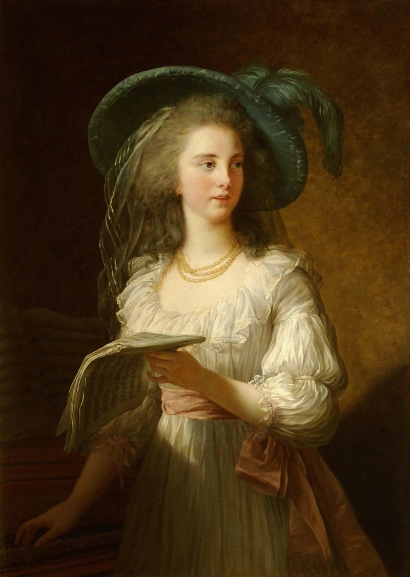 マルティーヌ＝ガブリエル＝ヨランド・ド・ポラストロン（1745-1793）、ポリニャック公爵夫人 - エリザベート・ヴィジェ＝ル＝ブラン

Source:
Martine-Gabrielle-Yoland de Polastron (1745-1793), duchesse de Polignac - Élisabeth Vigeé Le Brun