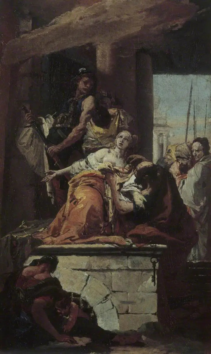 Martyre de sainte Agathe - Giovanni Battista Tiepolo - Alpha Reproduction