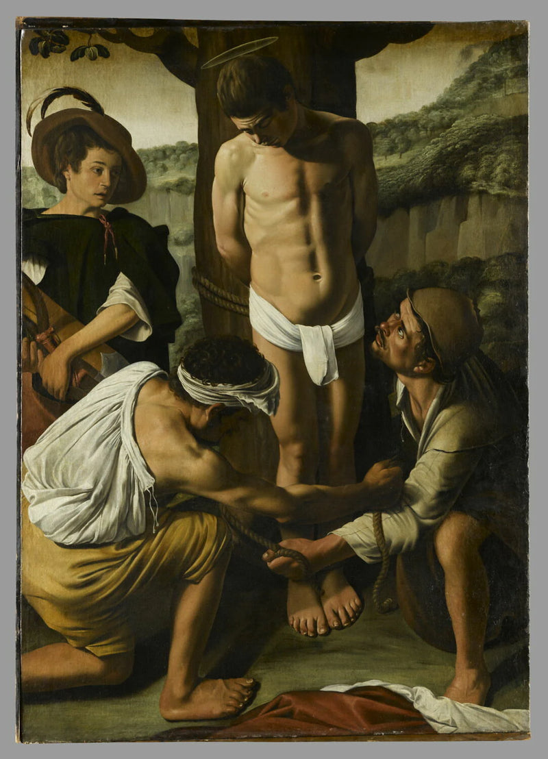 Le martyre de saint Sébastien - Biagio Manzoni