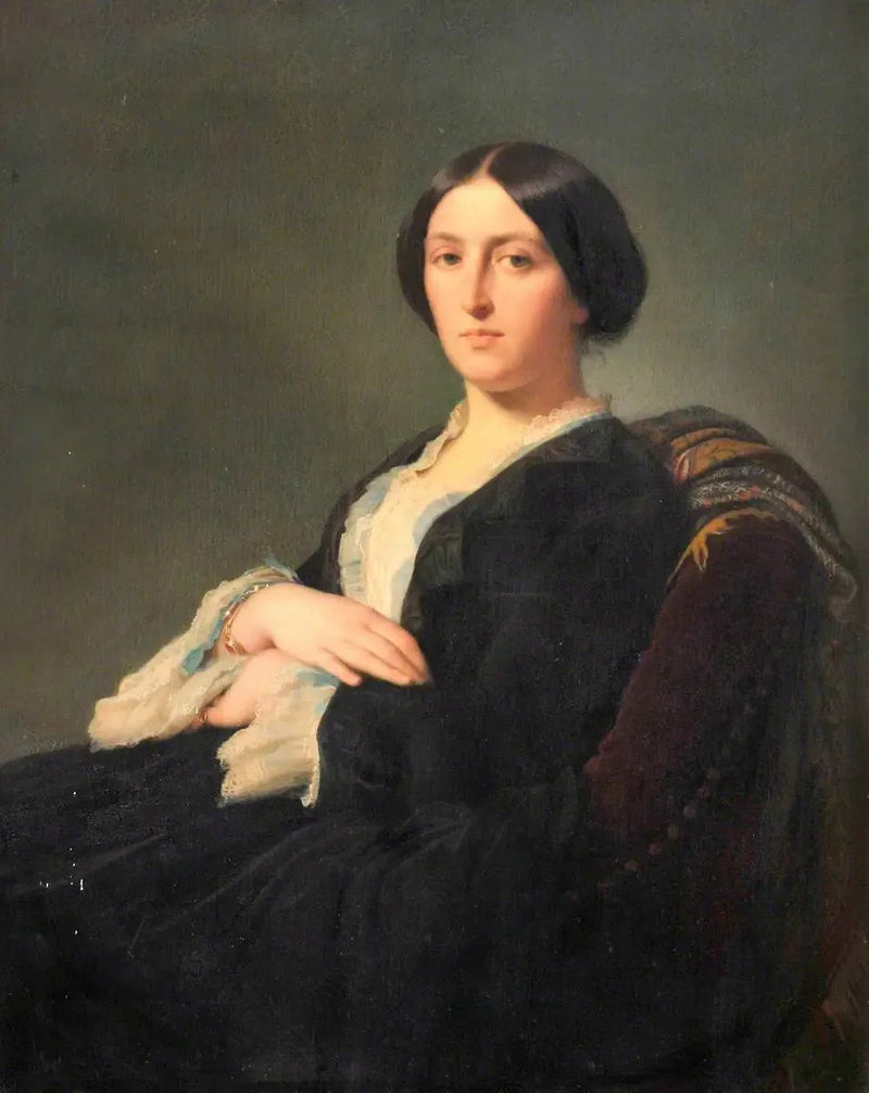 メアリー・バディコム（1822-1892）、旧姓マリー・ジョアンヌ・ホーナム - ヒッポリテ・フランドラン