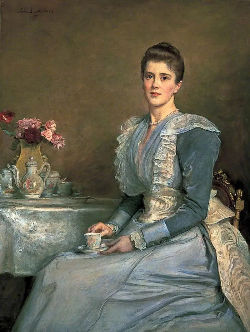 メアリー・チェンバレン（旧姓エンディコット、1864年–1957年） - ジョン・エヴァレット・ミレイ

Source:
Mary Chamberlain, née Endicott (1864–1957) - John Everett Millais