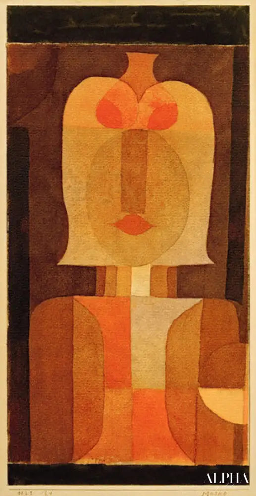 Masque - Paul Klee - Reproductions de tableaux et peintures haut de gamme