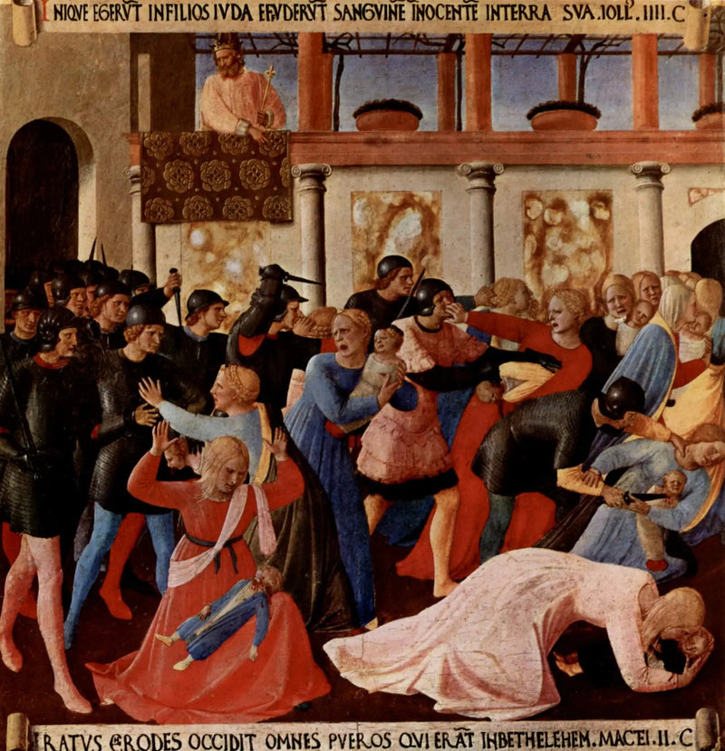 ベツレヘムの幼子殺し - フラ・アンジェリコ

Source:
Massacre des Innocents à Bethléem - Fra Angelico