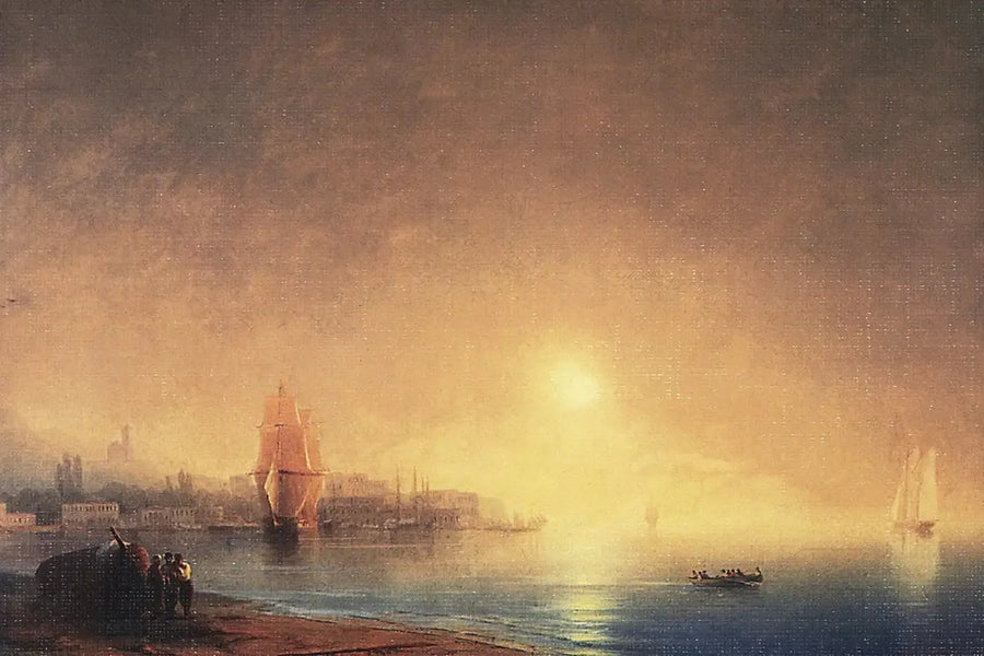 湾辺の朝 - イワン・アイヴァゾフスキー

Source:
Matin au bord de la baie - Ivan Aïvazovski
