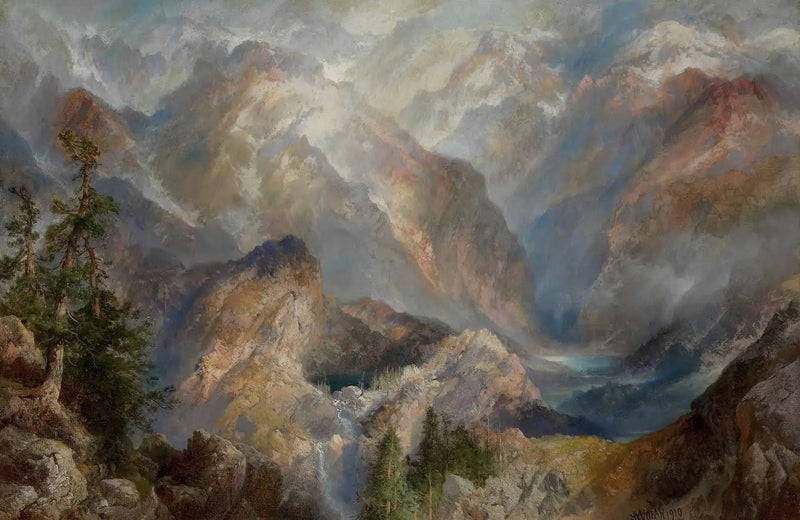 ネバダ州シエラ山脈の午前中 - トーマス・モラン

Source:
Matinée dans les Sierras, Nevada - Thomas Moran