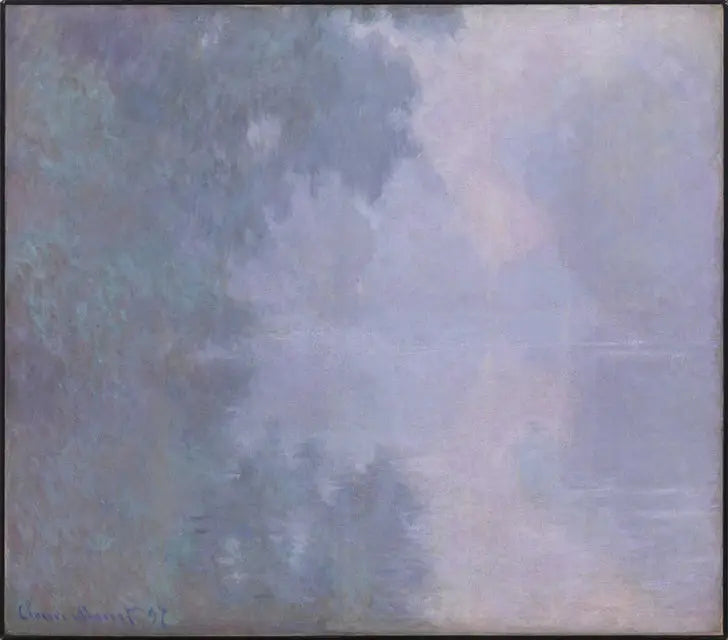 Matinée sur la Seine - Claude Monet image 1 reproduction de peinture à l’huile