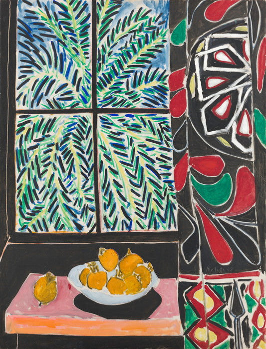 Intérieur avec rideau égyptien - Matisse - Reproductions de tableaux et peintures haut de gamme