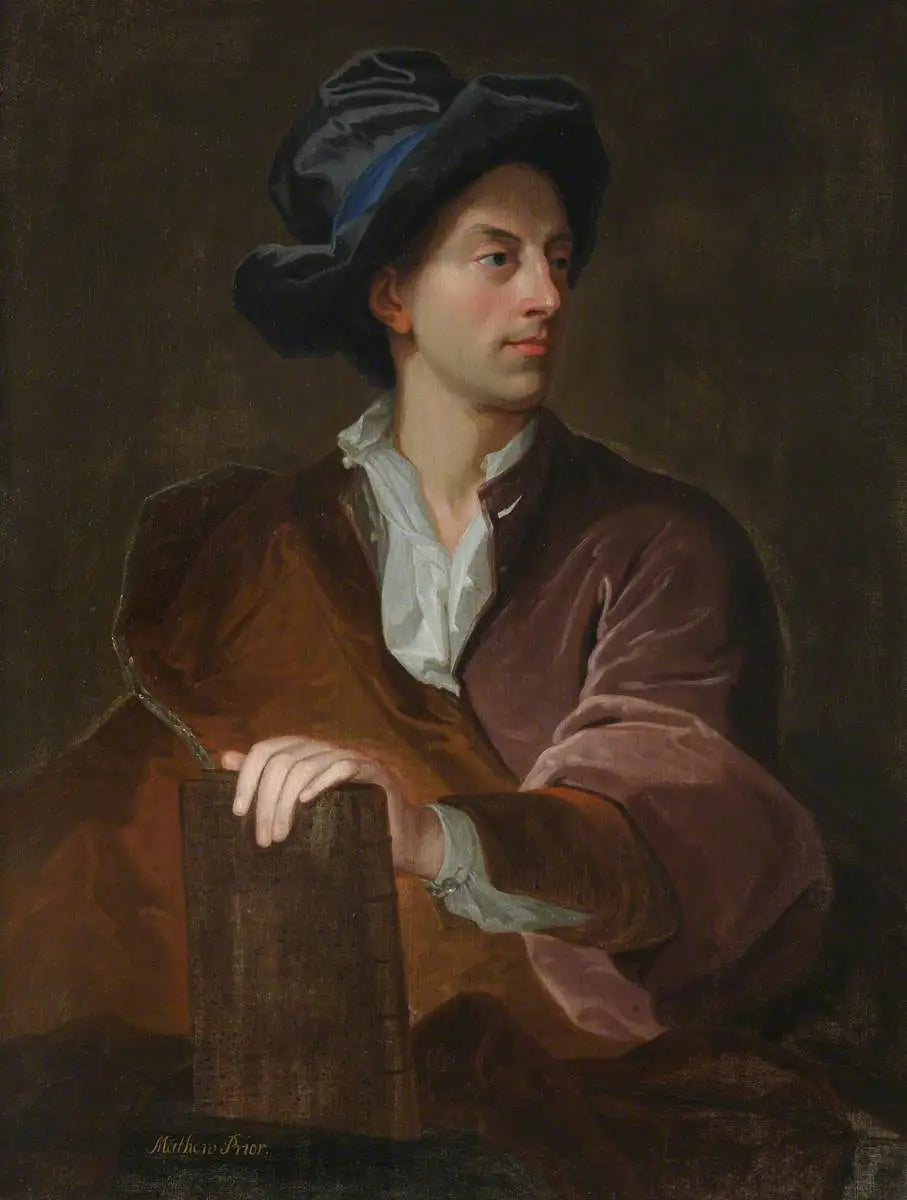 Matthew Prior (1664–1721), poète et diplomate - Hyacinthe Rigaud image 1 reproduction réalisée par Alpha Reproduction